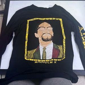 Selling a Malcolm X long sleeve shirt